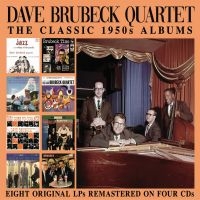 Dave Brubeck Quartet - Classic 1950S Albums The (4 Cd Box) ryhmässä CD / Jazz @ Bengans Skivbutik AB (5522830)