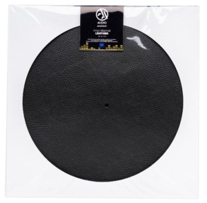 VinylLisätarvikkeet - Slipmat Leather Black ryhmässä Vinyylitarvikkeet @ Bengans Skivbutik AB (5523352)