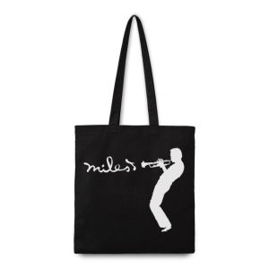 Miles Davis - Miles Cotton Tote Bag ryhmässä MERCHANDISE / Merch / Jazz @ Bengans Skivbutik AB (5523362)