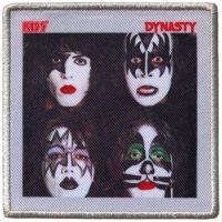 Kiss - Patch Dynasty (8,8 X 8,8 Cm) ryhmässä MERCHANDISE / Accessoarer / Hårdrock @ Bengans Skivbutik AB (5523488)