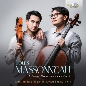 Louis Massonneau - 3 Duos Concertante, Op. 9 ryhmässä CD / Nyheter @ Bengans Skivbutik AB (5523594)