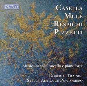 Roberto Trainini Stella Ala Luce P - Casella, Mule, Respighi & Pizzetti: ryhmässä CD / Nyheter @ Bengans Skivbutik AB (5523928)