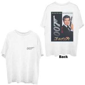 James Bond - Goldeneye Japanese Poster Uni Wht ryhmässä MERCH / T-paita / Rockoff_Nya April24 @ Bengans Skivbutik AB (5524511r)