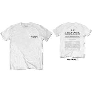 The 1975 - Abiior Welcome Welcome Uni Wht  1 ryhmässä MERCH / T-paita / Rockoff_Nya April24 @ Bengans Skivbutik AB (5524624r)