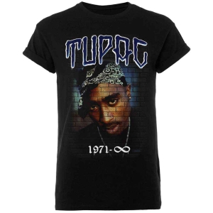 Tupac - Mural 1971 Uni Bl ryhmässä MERCHANDISE / T-paita / Hip Hop-Rap @ Bengans Skivbutik AB (5524811r)