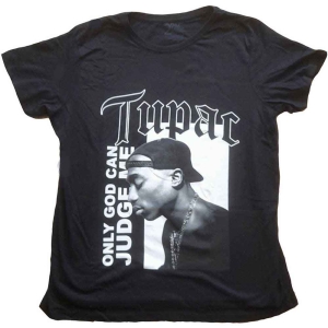 Tupac - Only God Text Lady Bl ryhmässä MERCHANDISE / T-paita / Hip Hop-Rap @ Bengans Skivbutik AB (5524818r)