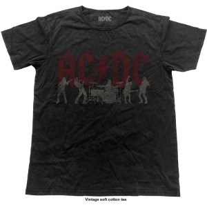 Ac/Dc - Vtge Silhouettes Uni Bl ryhmässä MERCHANDISE / T-paita / Hårdrock @ Bengans Skivbutik AB (5525314)