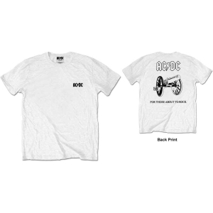 Ac/Dc - F&B Packaged About To Rock Uni Wht ryhmässä MERCH / Minsishops-merch / Ac/Dc @ Bengans Skivbutik AB (5525347r)