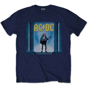 Ac/Dc - Who Made Who Uni Navy ryhmässä Minishops / AC/DC @ Bengans Skivbutik AB (5525393r)