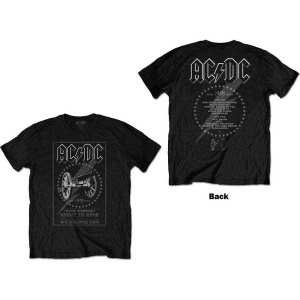 Ac/Dc - Ftatr 40Th Monochrome Uni Bl ryhmässä MERCH / Minsishops-merch / Ac/Dc @ Bengans Skivbutik AB (5525425r)