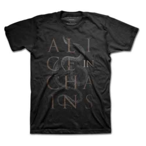 Alice In Chains - Alice Snakes Uni Bl ryhmässä MERCH / T-paita / Rockoff_Nya April24 @ Bengans Skivbutik AB (5525801r)