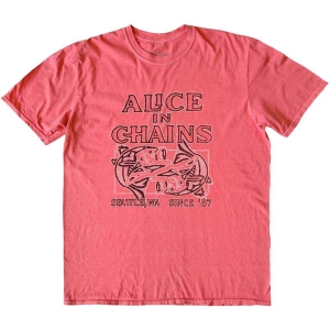 Alice In Chains - Totem Fish Uni Pink ryhmässä MERCH / T-paita / Rockoff_Nya April24 @ Bengans Skivbutik AB (5525810r)