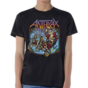 Anthrax - Christmas Is Coming Uni Bl ryhmässä MERCHANDISE / T-paita / Hårdrock @ Bengans Skivbutik AB (5526108)