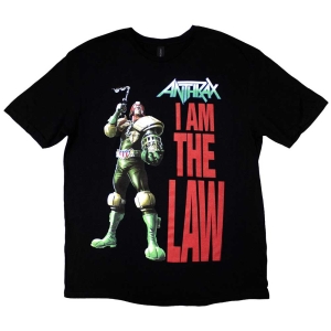 Anthrax - I Am The Law Uni Bl ryhmässä MERCH / T-paita / Rockoff_Nya April24 @ Bengans Skivbutik AB (5526159r)