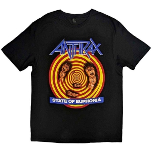 Anthrax - State Of Euphoria Uni Bl ryhmässä MERCH / T-paita / Rockoff_Nya April24 @ Bengans Skivbutik AB (5526160r)