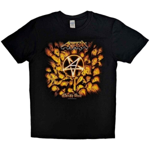 Anthrax - Worship Music Uni Bl ryhmässä MERCH / T-paita / Rockoff_Nya April24 @ Bengans Skivbutik AB (5526161r)