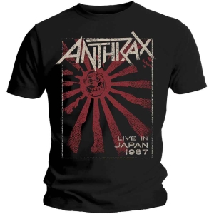 Anthrax - Live In Japan Uni Bl ryhmässä MERCH / T-paita / Rockoff_Nya April24 @ Bengans Skivbutik AB (5526167r)