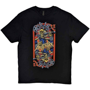 Anthrax - Evil King Uni Bl ryhmässä MERCH / T-paita / Rockoff_Nya April24 @ Bengans Skivbutik AB (5526170r)