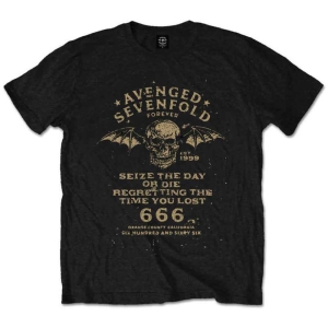 Avenged Sevenfold - Seize The Day Uni Bl  1 ryhmässä MERCHANDISE / T-paita / Hårdrock @ Bengans Skivbutik AB (5526299)