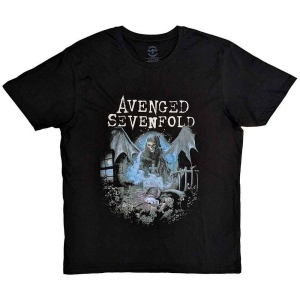 Avenged Sevenfold - Recurring Nightmare Uni Bl ryhmässä MERCH / T-paita / Rockoff_Nya April24 @ Bengans Skivbutik AB (5526487r)