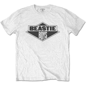 Beastie Boys - B&W Logo Uni Wht ryhmässä MERCHANDISE / T-paita / Hip Hop-Rap @ Bengans Skivbutik AB (5526681r)