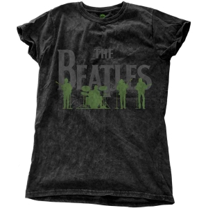 The Beatles - Saville Row Line Up Snow Wash Lady Bl ryhmässä MERCHANDISE / T-paita / Pop-Rock @ Bengans Skivbutik AB (5527116)