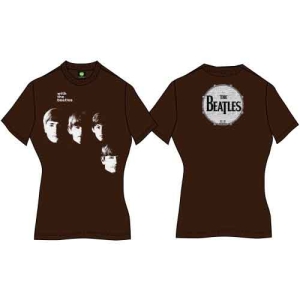 The Beatles - Vtge With Beatles Lady Brown ryhmässä MERCHANDISE / T-paita / Pop-Rock @ Bengans Skivbutik AB (5527251)