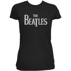 The Beatles - Drop T Diamante Lady Bl ryhmässä MERCH / T-paita / Rockoff_Nya April24 @ Bengans Skivbutik AB (5527399r)