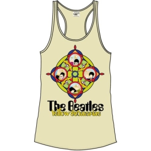 The Beatles - Yellow Sub & Portholes Lady Sand Vest: ryhmässä MERCH / T-paita / Rockoff_Nya April24 @ Bengans Skivbutik AB (5527402r)