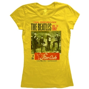 The Beatles - Star Club Lady Yell ryhmässä MERCH / T-paita / Rockoff_Nya April24 @ Bengans Skivbutik AB (5527407r)