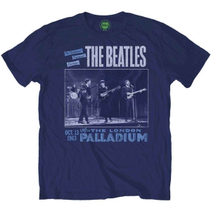 The Beatles - Palladium Uni Navy ryhmässä MERCH / T-paita / Rockoff_Nya April24 @ Bengans Skivbutik AB (5527414r)