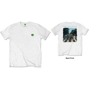 The Beatles - F&B Packaged Abbey Road & Logo Uni Wht ryhmässä MERCH / T-paita / Rockoff_Nya April24 @ Bengans Skivbutik AB (5527425r)