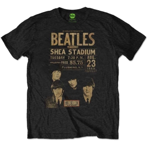 The Beatles - Shea '66 Uni Bl Eco ryhmässä MERCH / T-paita / Rockoff_Nya April24 @ Bengans Skivbutik AB (5527430r)