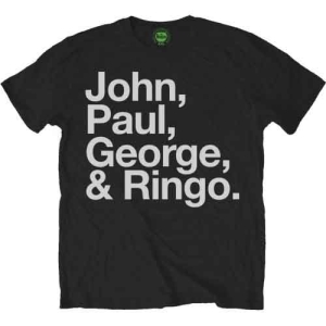 The Beatles - John Paul George & Ringo Uni Bl ryhmässä MERCH / T-paita / Rockoff_Nya April24 @ Bengans Skivbutik AB (5527434r)