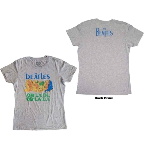 The Beatles - Vtge Ob La Di Lady Grey ryhmässä MERCH / T-paita / Rockoff_Nya April24 @ Bengans Skivbutik AB (5527454r)