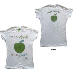 The Beatles - Vtge A Is For Apple Lady Wht ryhmässä MERCH / T-paita / Rockoff_Nya April24 @ Bengans Skivbutik AB (5527461r)