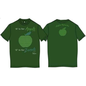 The Beatles - Vtge A Is For Apple Uni Green ryhmässä MERCH / T-paita / Rockoff_Nya April24 @ Bengans Skivbutik AB (5527463r)