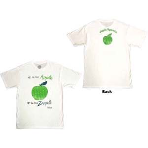 The Beatles - Vtge A Is For Apple Uni Wht ryhmässä MERCH / T-paita / Rockoff_Nya April24 @ Bengans Skivbutik AB (5527464r)