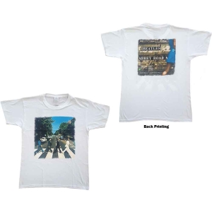 The Beatles - Vtge Abbey Road Uni Wht ryhmässä MERCH / T-paita / Rockoff_Nya April24 @ Bengans Skivbutik AB (5527469r)