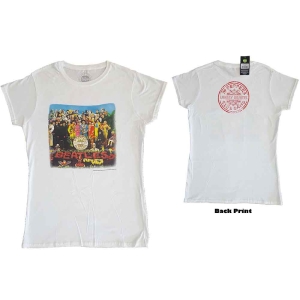 The Beatles - Vtge Sgt Pepper Lady Wht ryhmässä MERCH / T-paita / Rockoff_Nya April24 @ Bengans Skivbutik AB (5527479r)