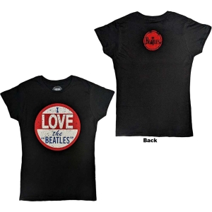 The Beatles - Vtge I Love The Beatles Lady Bl ryhmässä MERCH / T-paita / Rockoff_Nya April24 @ Bengans Skivbutik AB (5527775r)