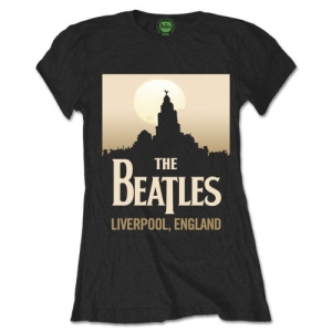 The Beatles - Liverpool England Lady Bl ryhmässä MERCH / T-paita / Rockoff_Nya April24 @ Bengans Skivbutik AB (5527778r)