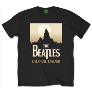 The Beatles - Liverpool England Uni Bl ryhmässä MERCH / T-paita / Rockoff_Nya April24 @ Bengans Skivbutik AB (5527779r)