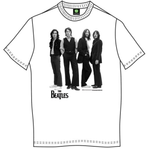 The Beatles - Iconic Image Uni Wht ryhmässä MERCH / T-paita / Rockoff_Nya April24 @ Bengans Skivbutik AB (5527789r)