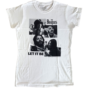 The Beatles - Let It Be Lady Wht ryhmässä MERCH / T-paita / Rockoff_Nya April24 @ Bengans Skivbutik AB (5527794r)