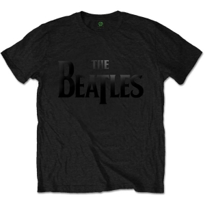 The Beatles - Drop T Logo Uni Bl ryhmässä MERCH / T-paita / Rockoff_Nya April24 @ Bengans Skivbutik AB (5527796r)