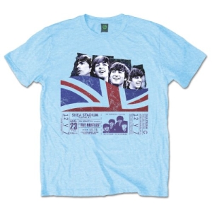 The Beatles - Shea Stadium Uni Lht Blue ryhmässä MERCH / T-paita / Rockoff_Nya April24 @ Bengans Skivbutik AB (5527800r)