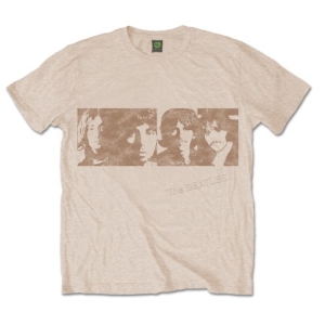 The Beatles - White Album Faces Uni Sand ryhmässä MERCH / T-paita / Rockoff_Nya April24 @ Bengans Skivbutik AB (5527801r)