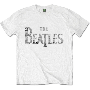 The Beatles - Drop T Tickets Uni Wht  1 ryhmässä MERCH / T-paita / Rockoff_Nya April24 @ Bengans Skivbutik AB (5527804r)