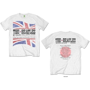 The Beatles - Budokan Set List Uni Wht ryhmässä MERCH / T-paita / Rockoff_Nya April24 @ Bengans Skivbutik AB (5527813r)